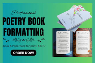 do book formatting ebook paperback formatting amazon kindle kdp layout
