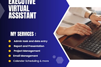 be your executive virtual assistant