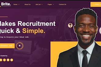 design a custom recruitment, staffing or job board website on wordpress