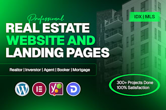 creat realtor, agent real estate website with idx mls integration in wordpress