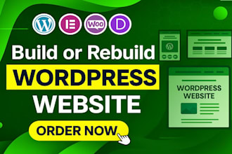 design and develop a custom, responsive wordpress website