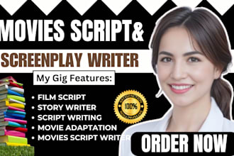 do movie script, screenplay, screenwriting, movie script writing, scriptwriter