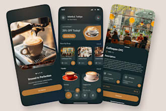 build coffee shop app, cafe shop app, loyalty reward app, membership app