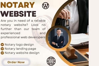 design law firm lawyer notary website wordpress redesign wordpress website