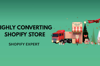 a high converting shopify store focused on digital products