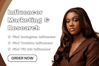 find influencer for tiktok instagram influencer manager research outreach