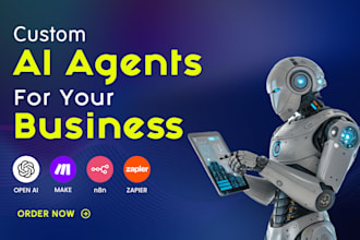 build ai agent and workflow automation using make or zapier or n8n