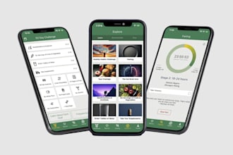 develop habits tracker app, mood tracker app, self improvement app