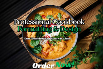 cookbook recipe ebook formatting writer cookbook meal plan ebook layout design