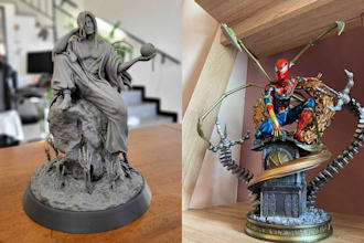 3d print and paint figurine warhammer 40k heroforge stl miniature painting