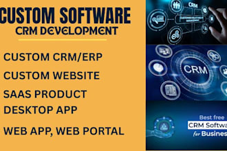 create a developed software, automate web app, , desktop app, pos erp  saas app