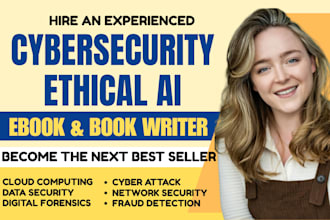 ghostwrite cybersecurity ebook, cloud computing, data science book ebook writer