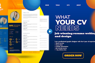 create professional ats friendly cv resume maker design revamp rewrite cover