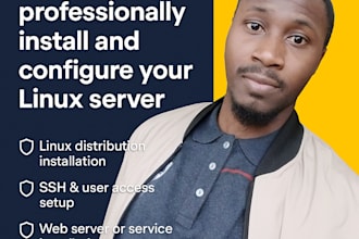 professionally install and configure your linux server