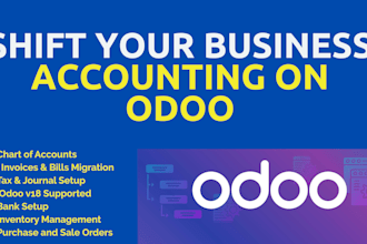 shift your business accounting on odoo erp