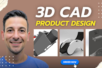 do 3d cad modeling design for 3d printing prototyping manufacturing