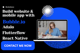build your mobile and web app with bubble flutterflow and ai