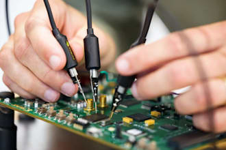 do pcb design electronic circuit board pcb schematic in kicad, easyeda, proteus