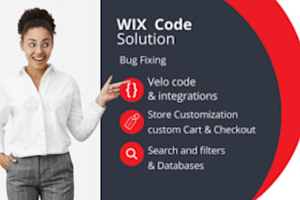 do wix website redesign, wix maintenance, fix wix bugs wix assistance wix api