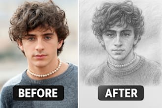 design awesome pencil arts and convert youre photos