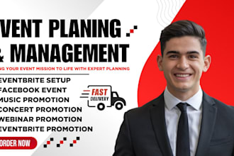 be your virtual event planner, assist zoom webinar planning live meeting stream