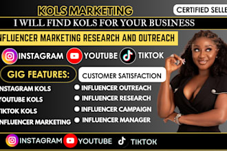 find best kol influencer research influencer list influencer outreach template