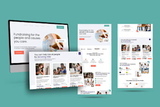 professional nonprofit website design, donation friendly and seo optimized