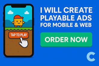 create incredible playable ads for you