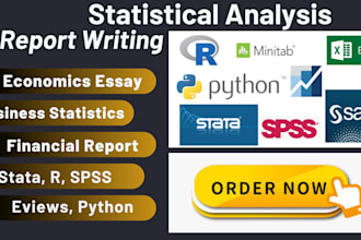 do business statistics, economics, statistical data analysis, financial report