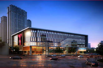 remodel shopping mall,stunning interior layout,furniture,grocery store,8k render