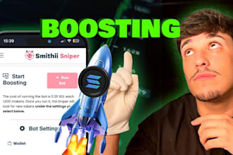 develop sol farming bot pumpfun trading bot solfarmer bundler bot volume bot