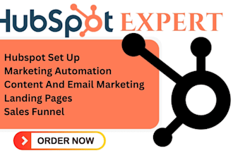 set up hubspot CRM marketing hubspot workflows hubspot landing page