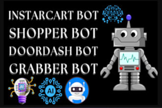 create amazon driver bot, instacart bot, uber bot, doordash bot, spark driver bo