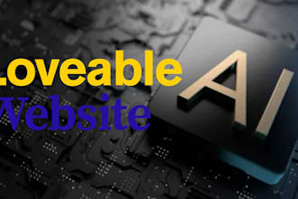 build website web application with bolt new ai lovable ai