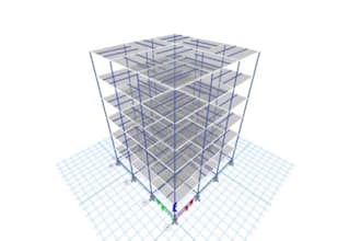 do structural modelling, analysis, and design on etabs and staad pro