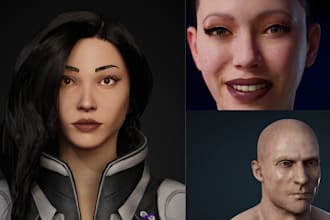 create a 3d female tattooed character for games dayz, ue5, roblox and nsfw art