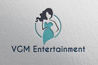design a retro vintage production logo