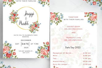 design elegant indian wedding invitations and e cards
