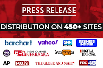 do press release writing and press release distribution