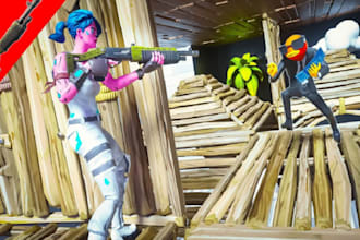 create a fortnite boxfight, box pvp map with cool advanced powers in uefn, 4v4