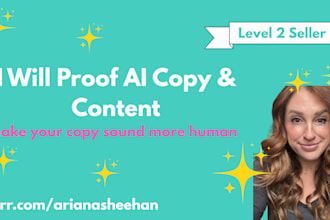 humanize and proof ai content
