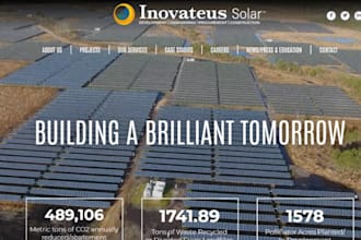 solar website solar leads roofing hvac solar farm landing page solar website