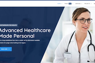 design iv hydration website, medical spa and iv drip therapy  website