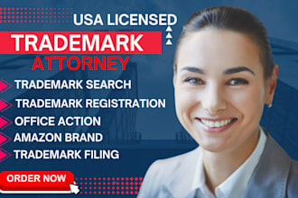 do trademark attorney, registration and renewal for amazon brand at uspto