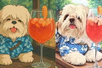 convert your normal photo into anime art