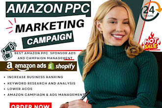 set up amazon fba ppc advertising sponsored campaign ads for store product sales