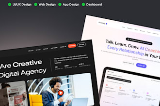 redesign profesional UI UX design web and mobile responsive