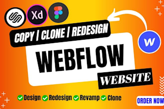 design or develop webflow website webflow expert figma to webflow