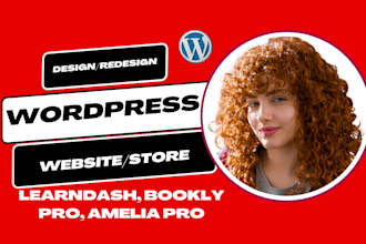 build elementor pro wordpress woocommerce business seo website amelia bookly pro