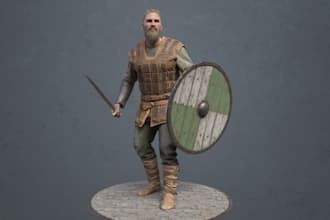 aaa warrior game character,ue5 mannequin skeleton,3d human model,pbr texture,rig